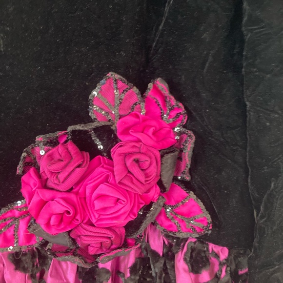 Beautiful velvet and taffeta ball gown - Picture 2 of 5